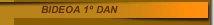 BIDEOA 1º DAN